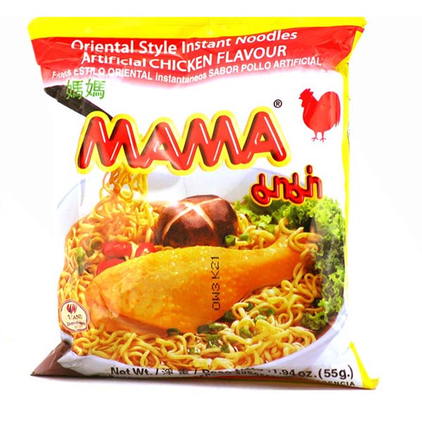 [:de]Mama Instant Nudelsuppe Hühnchen Geschmack-Karton[:en]Mama Instant Noodle Chicken flavour-Carton[:] image 1