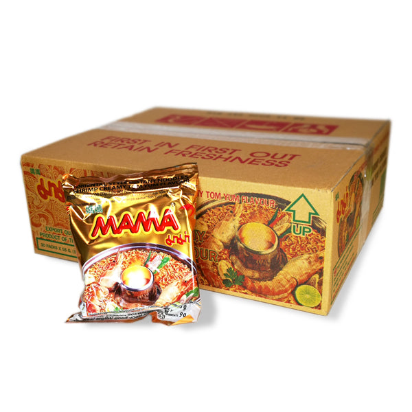 [:de]MAMA Instant Nudeln, Garnelen-Rahm Tom Yum-Karton[:en]Mama Instant Noodle Shrimp creamy flavour (Tom yum)[:] image 0