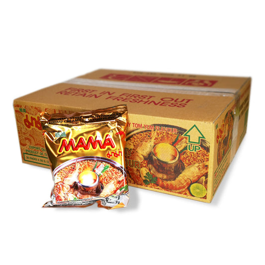 [:de]MAMA Instant Nudeln, Garnelen-Rahm Tom Yum-Karton[:en]Mama Instant Noodle Shrimp creamy flavour (Tom yum)[:] image 0
