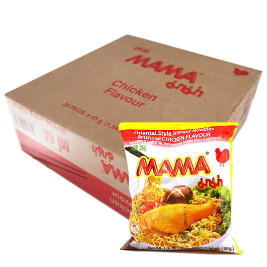 [:de]Mama Instant Nudelsuppe Hühnchen Geschmack-Karton[:en]Mama Instant Noodle Chicken flavour-Carton[:] image 0