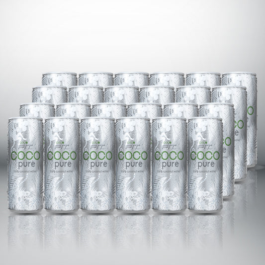 [:de]Cocofit -  100% KOKOSNUSSWASSER in can 330ml. x 24 pcs (carton)[:en]Cocofit -100% coconut water in can 330ml. x 24 pcs[:] image 0