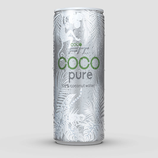 [:de]Cocofit -  100% KOKOSNUSSWASSER in can 330ml. x 6 pcs[:en]Cocofit -100% coconut water in can 330ml. x 6 pcs[:] image 1
