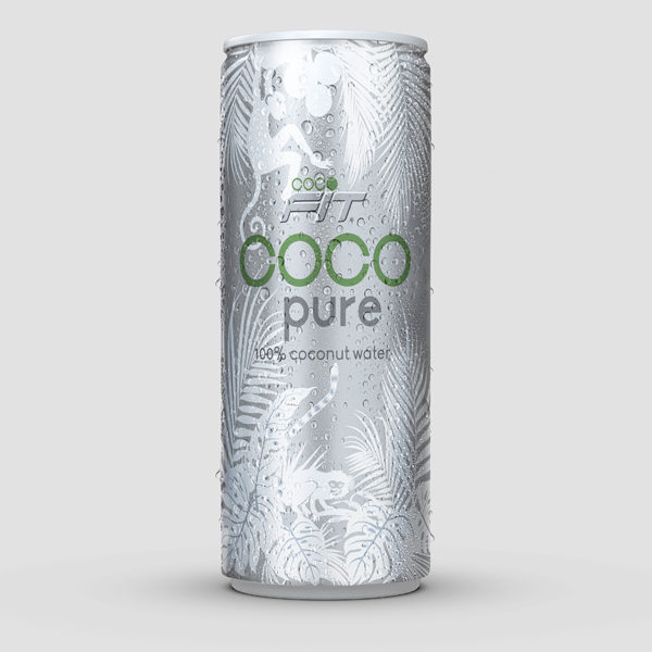 cocofit pure 100% Kokosnusswasser in Dose